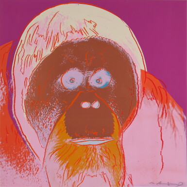 View full screen - View 1 of Lot 184. Orangutan, from Endangered Species (see Feldman & Schellmann IIB.299).