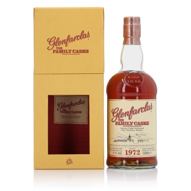 View full screen - View 1 of Lot 214. Glenfarclas The Family Casks #3546 51.1 abv 1972 (1 Bottle 70cl).