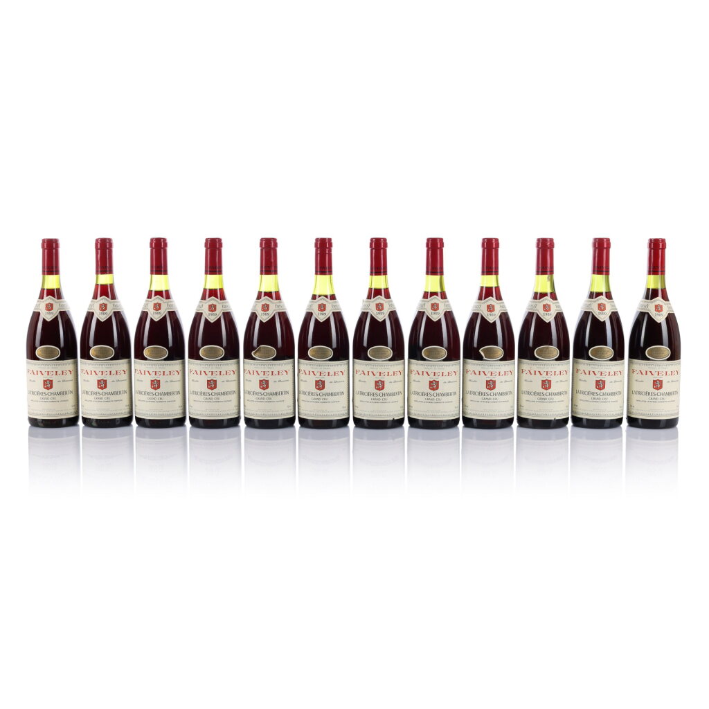 View full screen - View 1 of Lot 177. Latricières Chambertin 1989 Faiveley (12 BT).