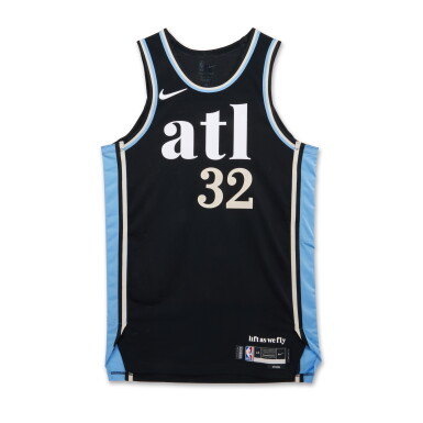 View full screen - View 1 of Lot 160. Wesley Matthews Atlanta Hawks 2023-2024 In-Season Tournament Game Worn City Edition Jersey .