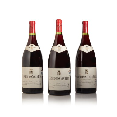 View full screen - View 1 of Lot 397. Chambertin, Clos de Bèze 1990 Domaine Armand Rousseau (3 MAG).