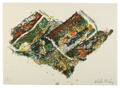 View full screen - View 1 of Lot 167. MALCOLM MORLEY | ARLES/MIAMI: TWO PRINTS.