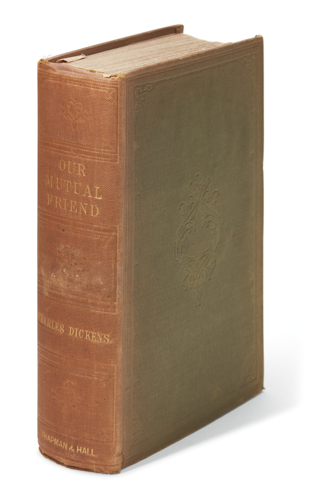 View full screen - View 1 of Lot 201. Dickens, Our Mutual Friend, 1865, first one-volume edition .