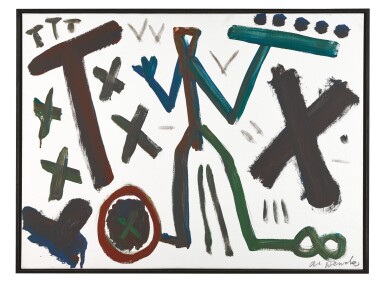 View full screen - View 1 of Lot 105. A. R. PENCK | UNTITLED.