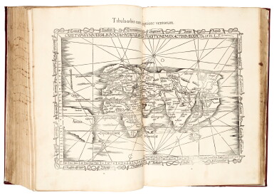 View full screen - View 1 of Lot 135. Ptolemaeus | Geographicae enarrationis libri octo, Lyon, 1541.