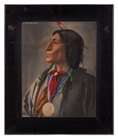 View full screen - View 1 of Lot 57. Chief Wolf Robe, Cheyenne.