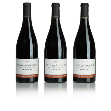 View full screen - View 1 of Lot 510. Clos de Vougeot 2009 Domaine Arnoux-Lachaux (6 BT).