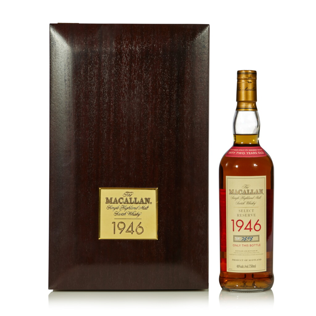 View full screen - View 1 of Lot 8. The Macallan Select Reserve 52 Year Old 40.0 abv 1946 (1 BT.