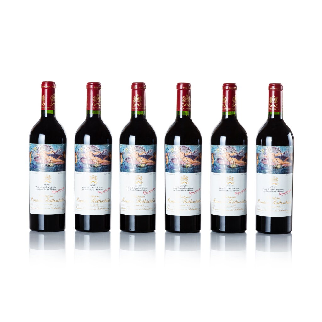 View full screen - View 1 of Lot 5116. Château Mouton Rothschild 2010 (12 BT).