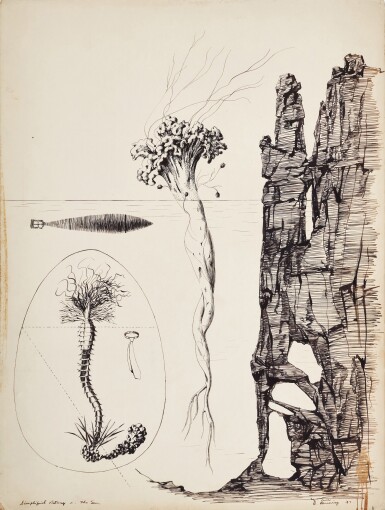 View full screen - View 1 of Lot 146. Simplified Botany - The Sea.