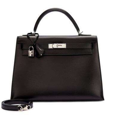 View full screen - View 1 of Lot 5661. Black Box Kelly 32 Sellier Palladium Hardware, 2004.