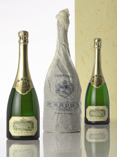 View full screen - View 1 of Lot 3628. Krug, Clos du Mesnil 1985 (2 BT).