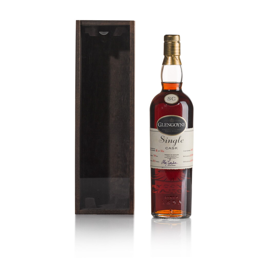 View full screen - View 1 of Lot 338. Glengoyne Single Cask 51.3 abv 1968 (1 BT70).