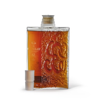 View full screen - View 1 of Lot 2006. The Macallan In Lalique - Spiritual Home Decanter, 62 Years Old.