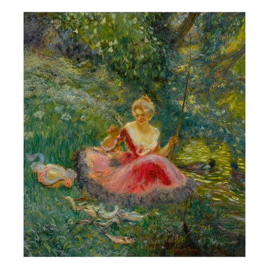 View full screen - View 1 of Lot 58. GASTON LA TOUCHE | LA PÊCHE .