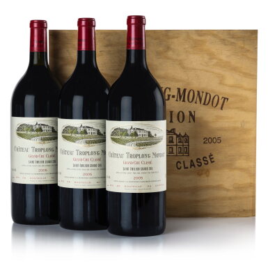 View full screen - View 1 of Lot 173. Château Troplong Mondot 2005 (3 MAG).