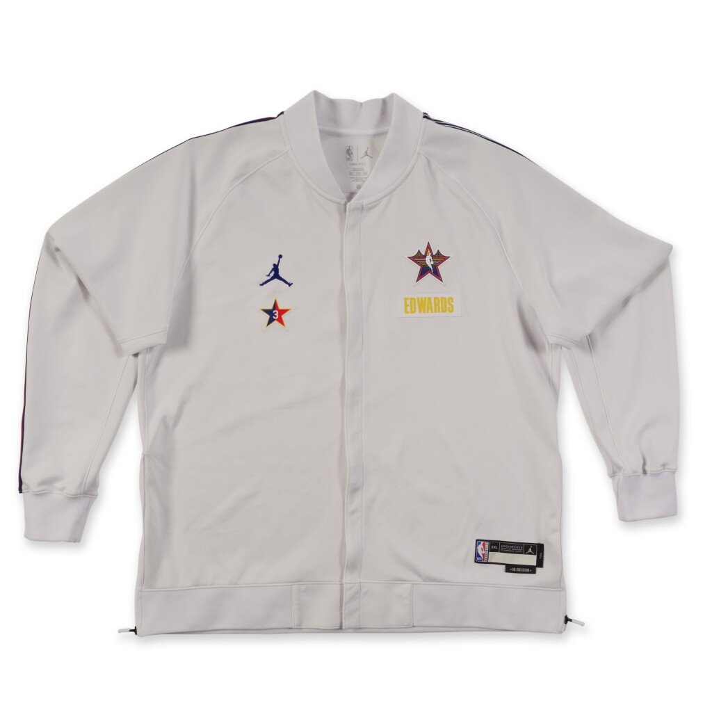 View full screen - View 1 of Lot 115. Anthony Edwards ‘NBA All-Star Game’ Complete Warmup Set .