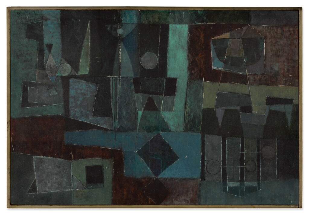 View full screen - View 1 of Lot 244. Mediterranean Night.