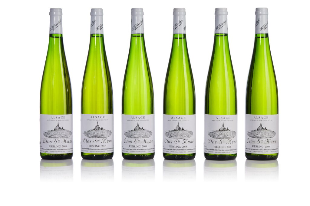 View full screen - View 1 of Lot 587. Riesling, Clos Ste. Hune 2008 F. E. Trimbach (6 BT).