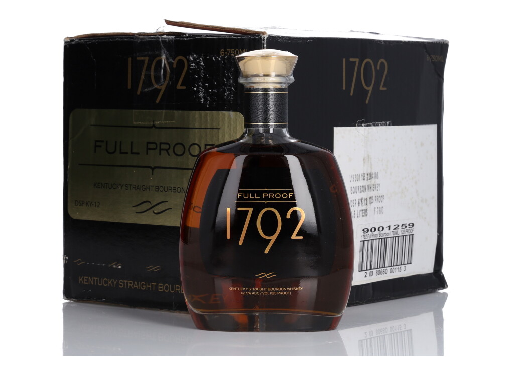 View full screen - View 1 of Lot 134. 1792 Full Proof 125 Proof NV (6 Bottles 75cl).