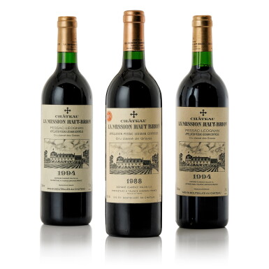 View full screen - View 1 of Lot 8794. Château La Mission Haut-Brion "Vertical" (3 BT).