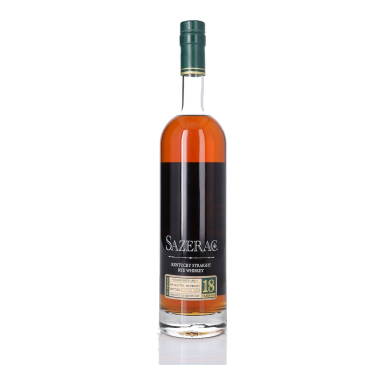View full screen - View 1 of Lot 158. Sazerac Rye 18 Year Old 2021 Release 90 Proof 2003 (1 BT 75cl).