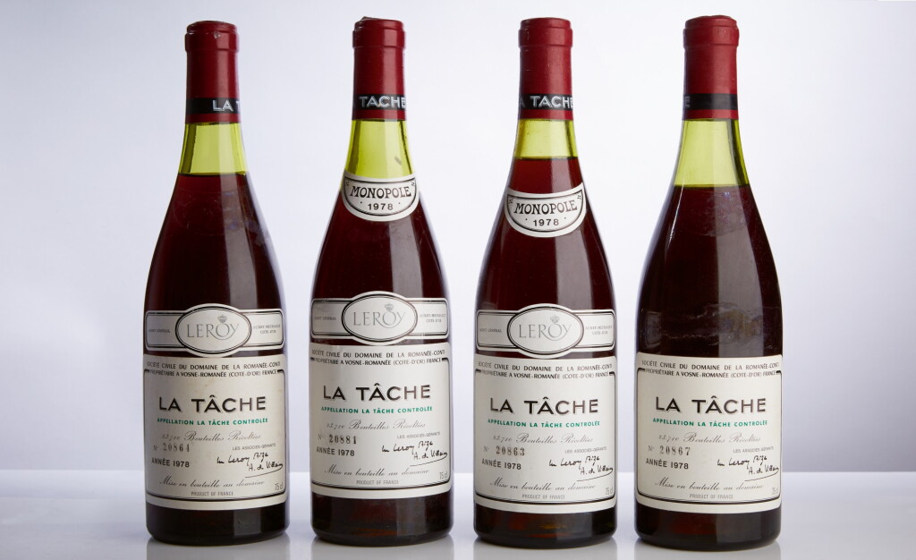 View full screen - View 1 of Lot 15. La Tâche 1978 Domaine de la Romanée-Conti (8 BT).