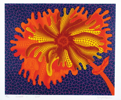 View full screen - View 1 of Lot 217. YAYOI KUSAMA | FLOWERS C.