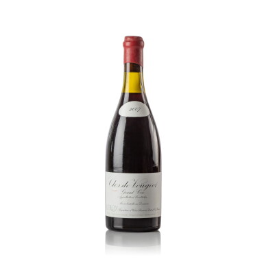 View full screen - View 1 of Lot 38. Clos de Vougeot 2007 Domaine Leroy (1 BT) .