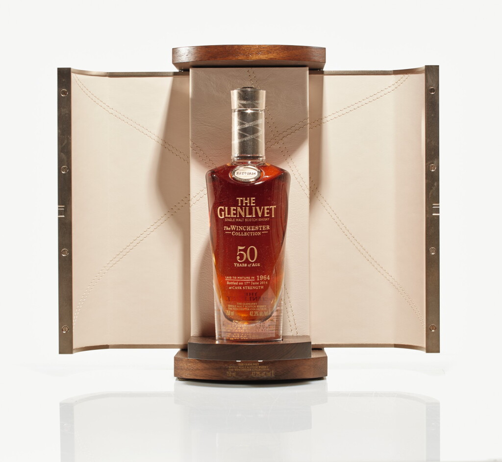 View full screen - View 1 of Lot 19. The Glenlivet, The Winchester Collection' 50 Year Old, 42.3 abv 1964 (1 BT75cl).