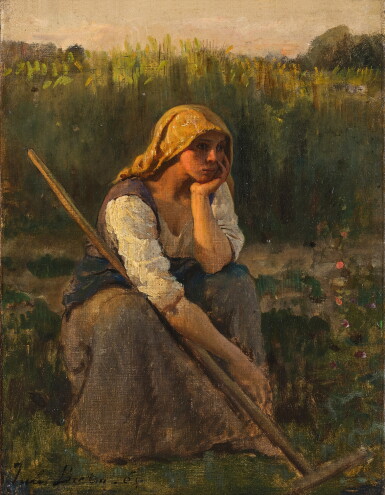 View full screen - View 1 of Lot 816. Pensive Thoughts.
