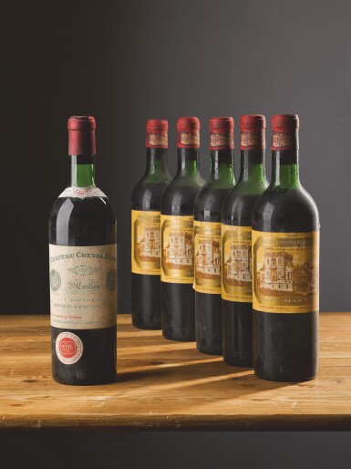 View full screen - View 1 of Lot 706. CHÂTEAU CHEVAL BLANC 1961 .