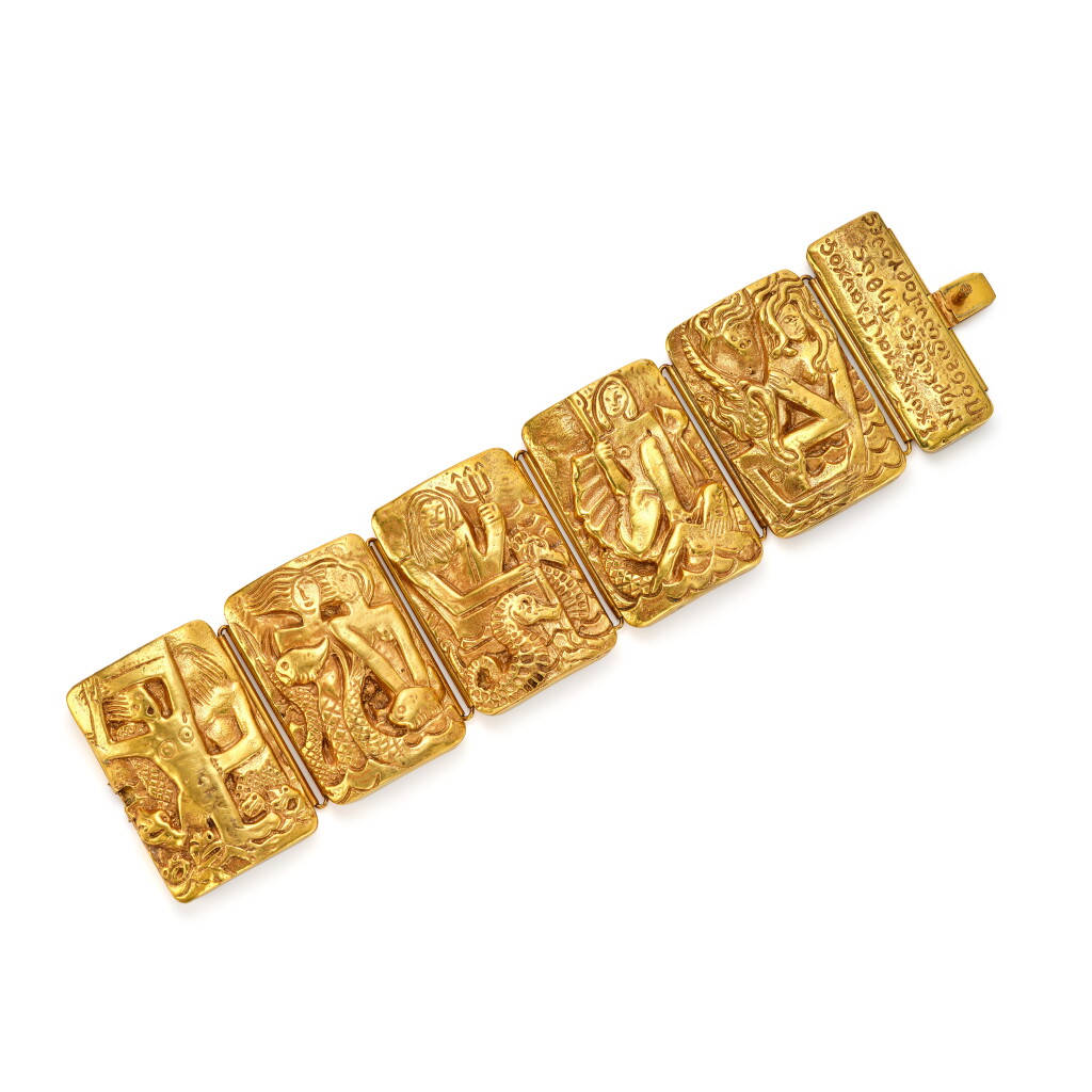 View full screen - View 1 of Lot 108. 'Les Filles de Neptune' (The Daughters of Poseidon) Bracelet.