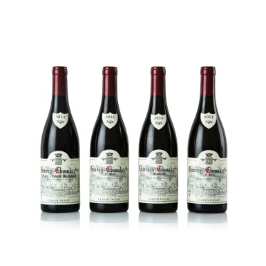 View full screen - View 1 of Lot 543. Charmes Chambertin & Gevrey Chambertin 2014 Claude Dugat (4 BT).