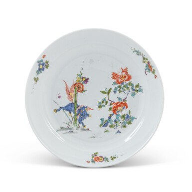 View full screen - View 1 of Lot 359. A rare Meissen porcelain plate, circa 1735.