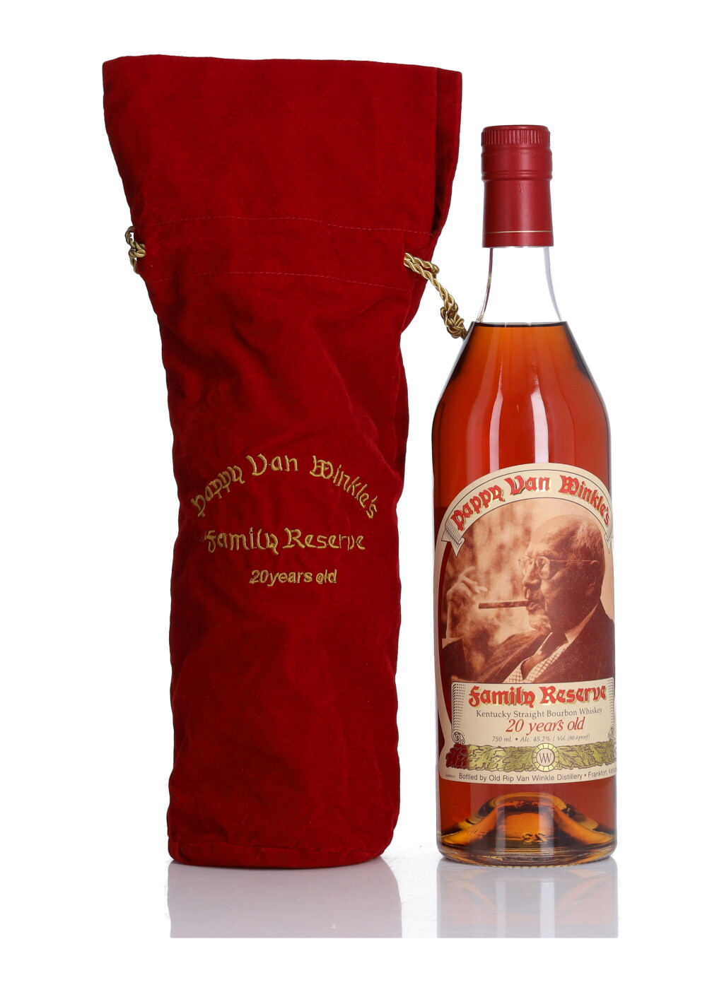View full screen - View 1 of Lot 64. Pappy Van Winkle's 20 Year Old Family Reserve 90.4 Proof NV (1 BT 75cl).