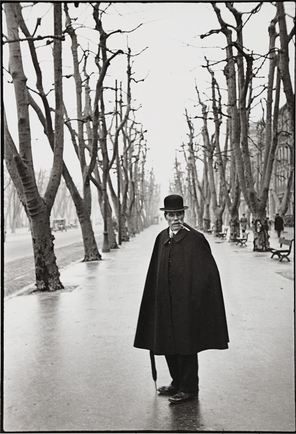 View full screen - View 1 of Lot 99. HENRI CARTIER-BRESSON | ALLÉE DU PRADO, MARSEILLE.