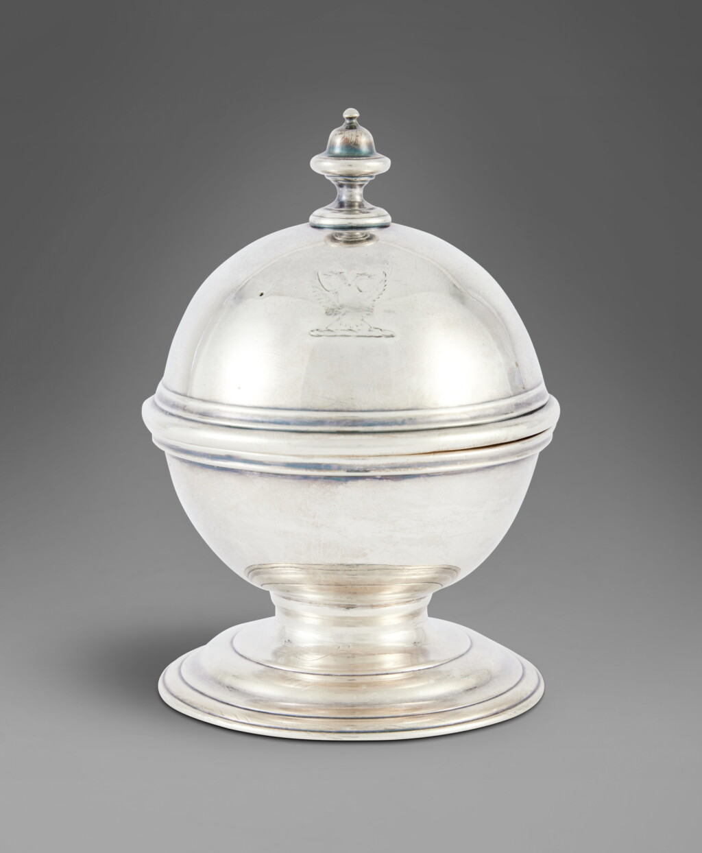 View full screen - View 1 of Lot 631. A George I Silver Soap Box, Paul de Lamerie, London, 1726.