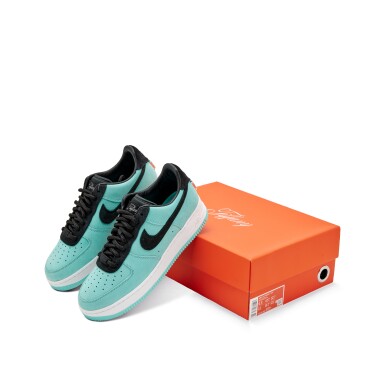 View full screen - View 1 of Lot 54. Nike Air Force 1 Tiffany & Co. Friends and Family | Size 9.5.