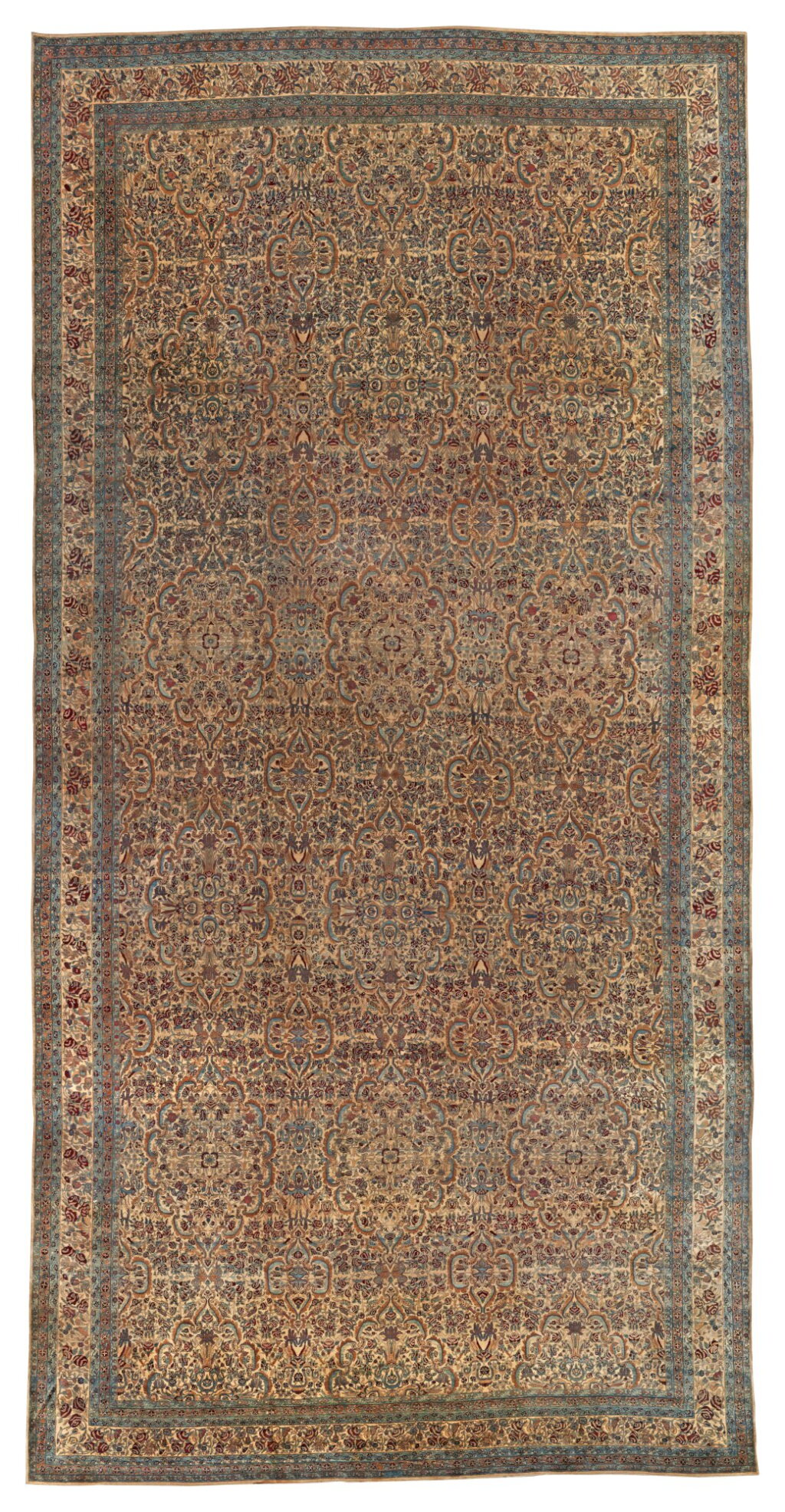 View full screen - View 1 of Lot 133. A Lavar Kirman carpet, Southeast Persia.