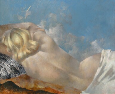 Rodolphe Theophile Bosshard La Chambre Bleue 1937 Swiss Made