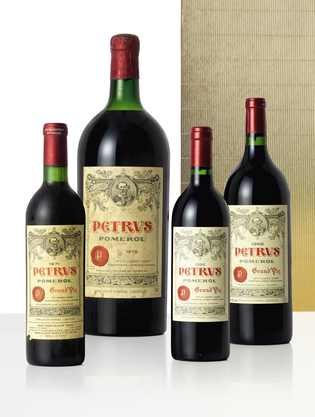View full screen - View 1 of Lot 6429. Petrus 1986 (12 BT).