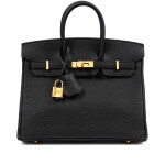 Black Togo Birkin 25 Gold Hardware, 2026
