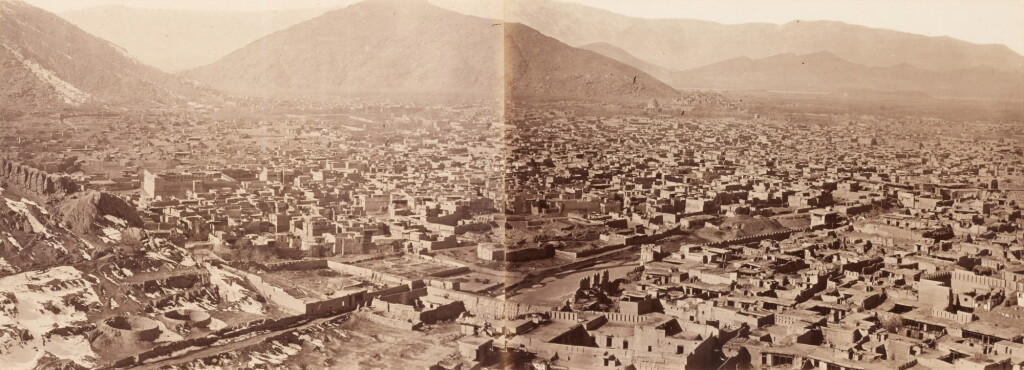 View full screen - View 1 of Lot 1. Afghanistan—attributed to John Burke and William Baker | Panorama of Kabul, c.1880.