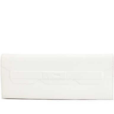 View full screen - View 1 of Lot 5416. Limited Edition New White Swift Shadow Birkin Cut, 2023.