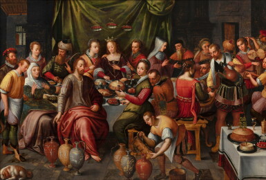 View full screen - View 1 of Lot 15. The Wedding at Cana | Les Noces de Cana.