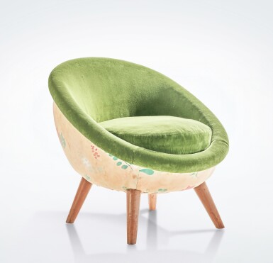 View full screen - View 1 of Lot 555. "Oeuf" Armchair.