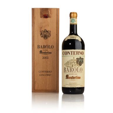 View full screen - View 1 of Lot 588. Barolo Riserva, Monfortino 2002 Giacomo Conterno (1 MAG).