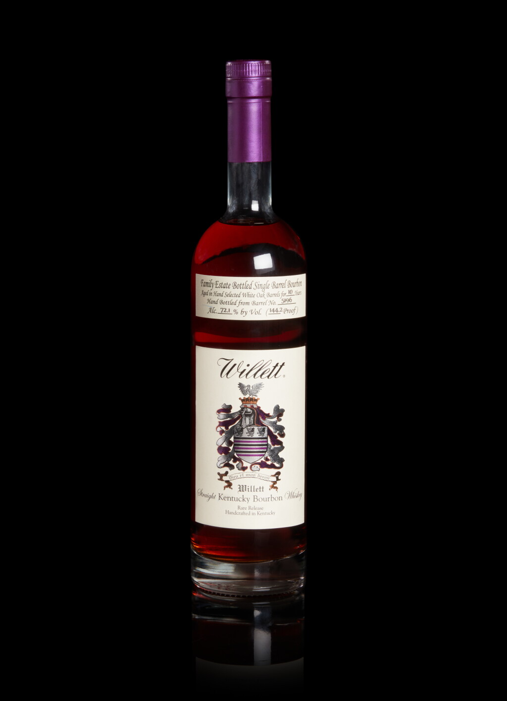 View full screen - View 1 of Lot 278. Willett Family Estate Single Barrel Bourbon #5196 "Jubilee 2025 Pilgrims of Hope" 10 Year Old 144.2 Proof NV (1 Bottle 75cl).
