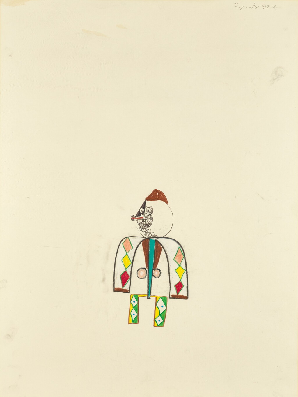 View full screen - View 1 of Lot 2. GEORGE CONDO | UNTITLED.